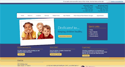 Desktop Screenshot of childandadolescenthealthcare.com